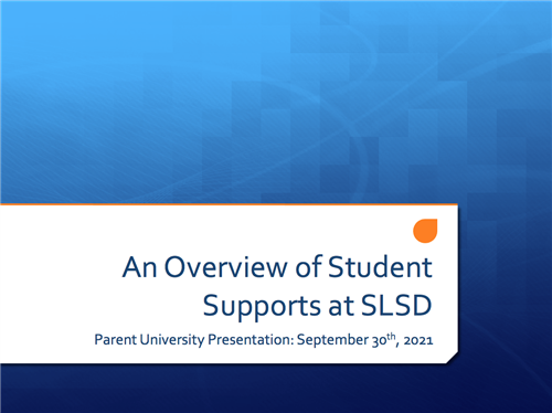 Parent SUpports